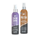 Pro tan nakti sacensības krāsa + pro tan Show Shine® Ultra-Light pozējoša eļļa